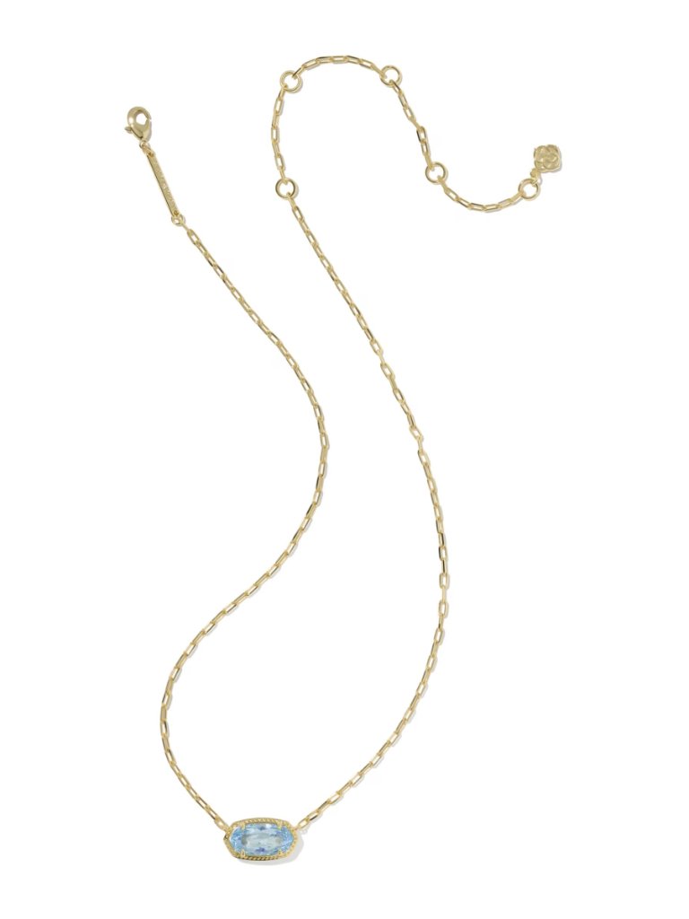 Kendra Scott Elisa Luxe Gold Short Pendant Necklace — image 3 of 5